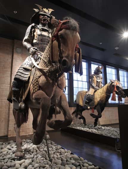 The Samurai Collection features samurai armor on (fake) horses.