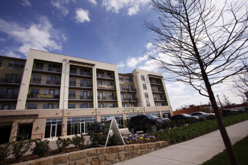 The Cityville Oak Park apartments Greystar purchased opened in 2009 on Lemmon Avenue.