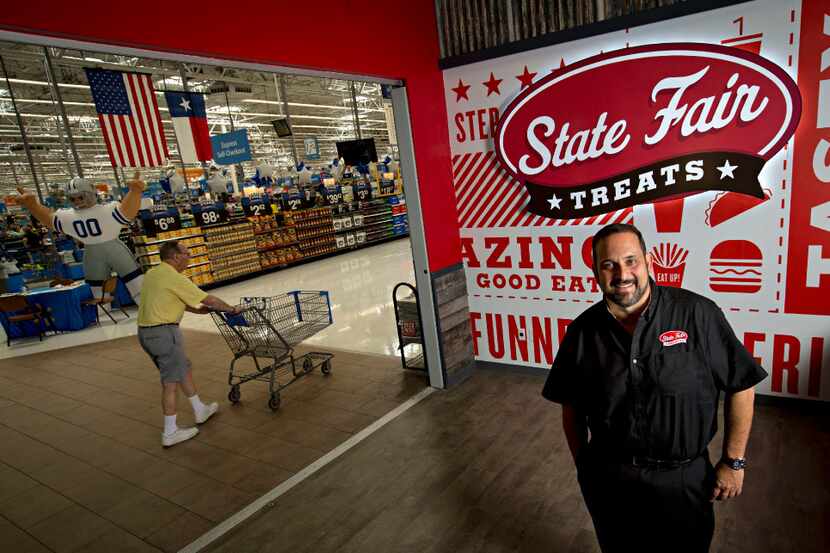 Isaac Rousso stands in his forthcoming restaurant, State Fair Treats, Monday, September 12,...