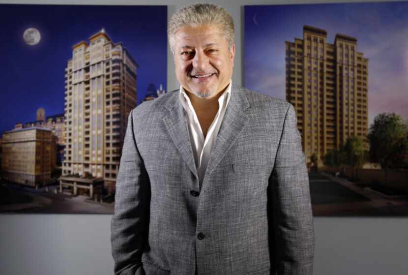Mehrdad Moayedi’s Centurion American Development purchased the unfinished Stoneleigh tower,...