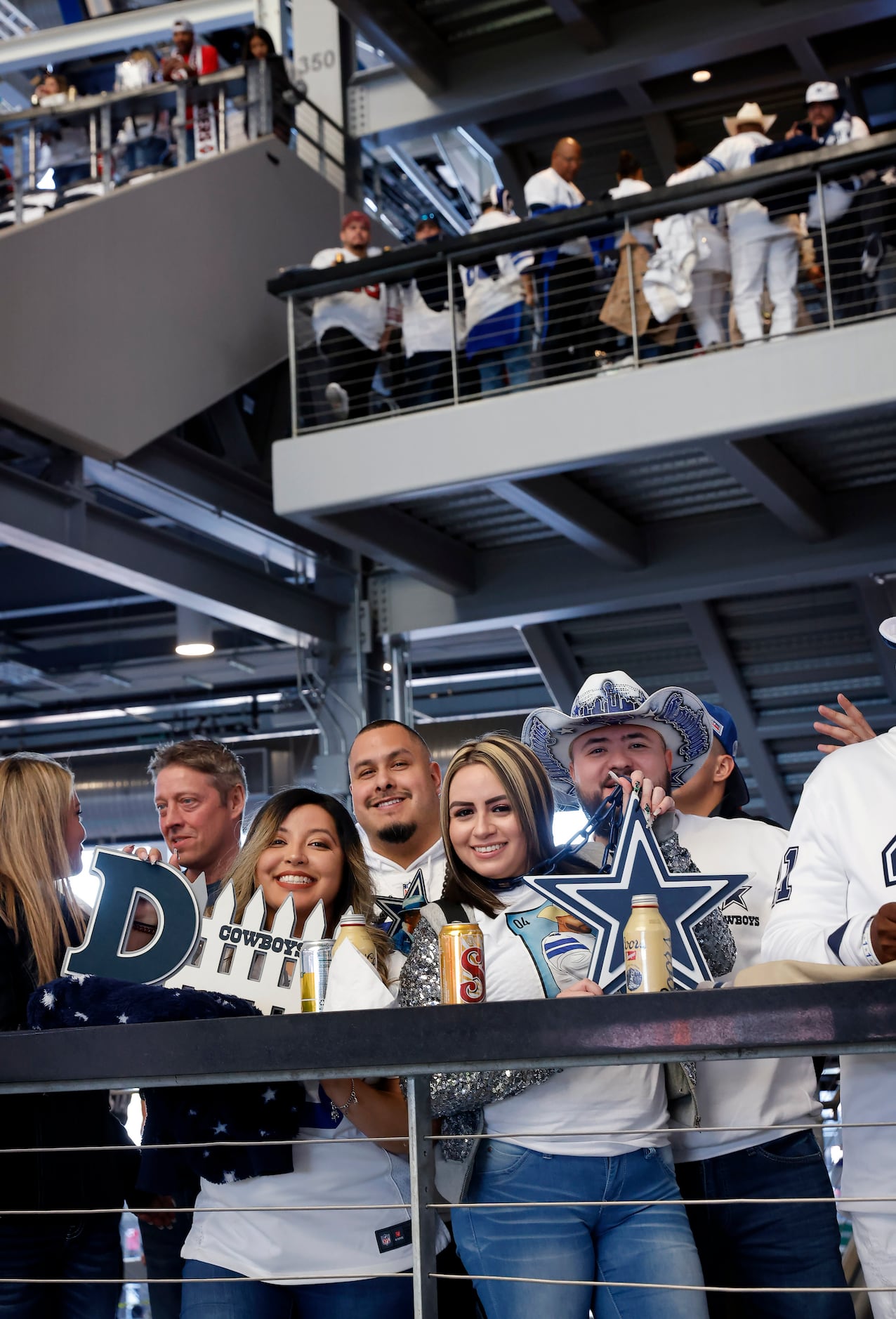 Photos: Playoff ready! Cowboys, fans prepare for wild card matchup vs.  49ers at AT&T Stadium