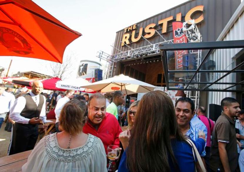 
With an oversized patio and a stage for live music, The Rustic is the largest of FreeRange...