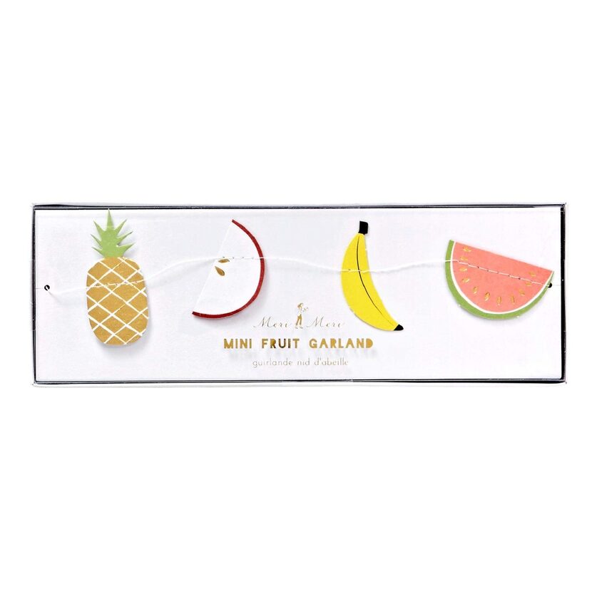 Meri Meri Mini Fruit Garland, $12, landofnod.com