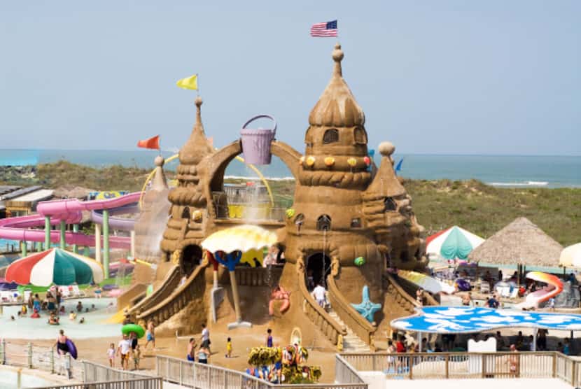 The Sand Castle at Schlitterbahn South Padre Island Beach Resort is a funhouse loaded with...