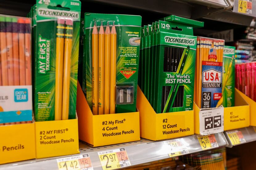 As retailers ramp up their back-to-school sections, packages of pencils take up more space,...