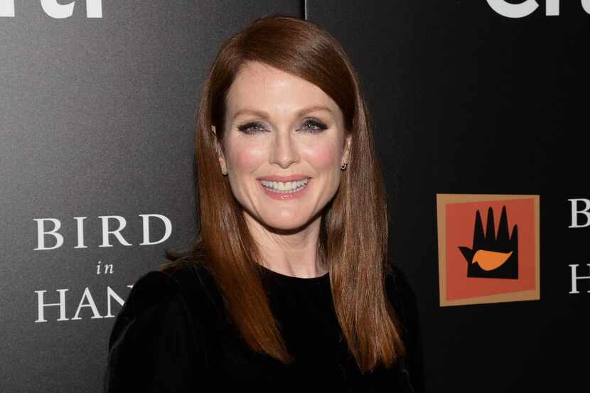 Julianne Moore attends a special screening of  Freeheld at The Museum of Modern Art on...