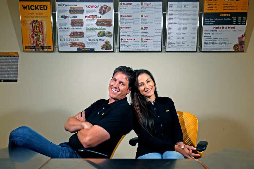 Jeff and Courtney Sinelli founded Which Wich Superior Sandwiches in Dallas in 2003. Since...