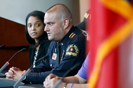 Dallas Police lieutenant and lead medical officer Alex Eastman took part in the July 7...