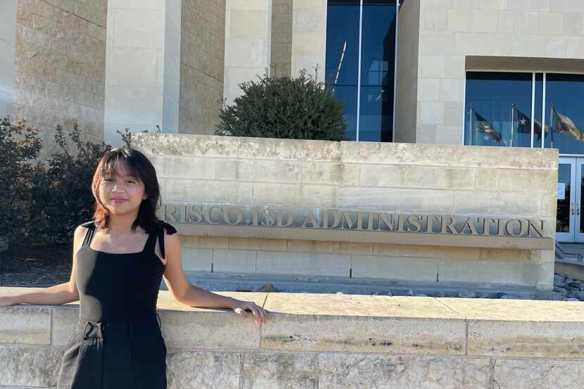 Athena Tseng, a junior at Liberty High School in Frisco, is the founder of the district's...