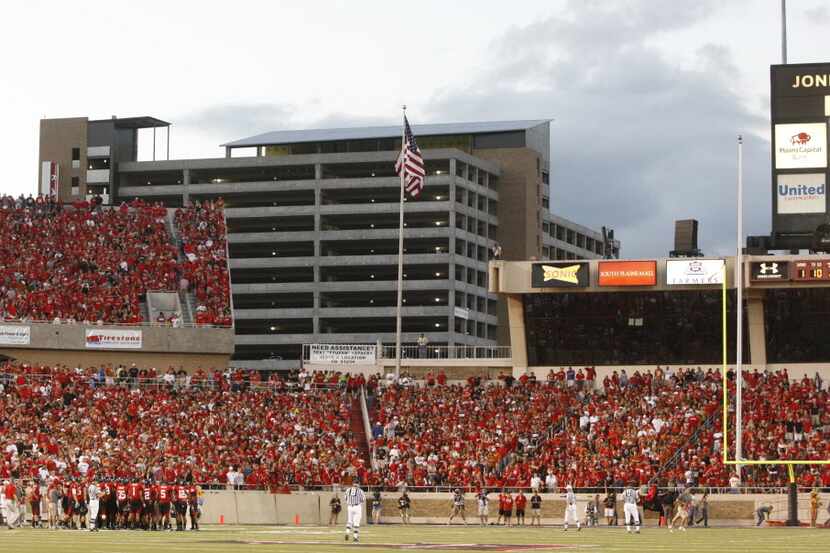 Jones AT&T Stadium in Lubbock, Texas (Michael Ainsworth/The Dallas Morning News)