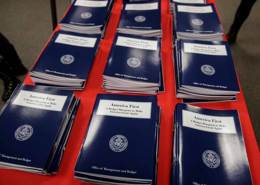 President Donald Trump's first budget proposes making a $4.1 billion down payment on a...