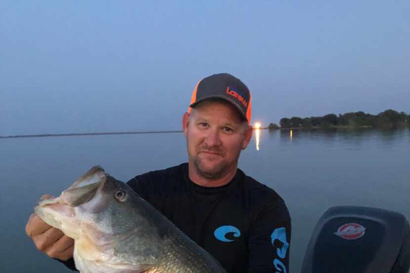 Warren Sprague of Wills Point set a new lake record for Lake Tawakoni last May with his 14.0...