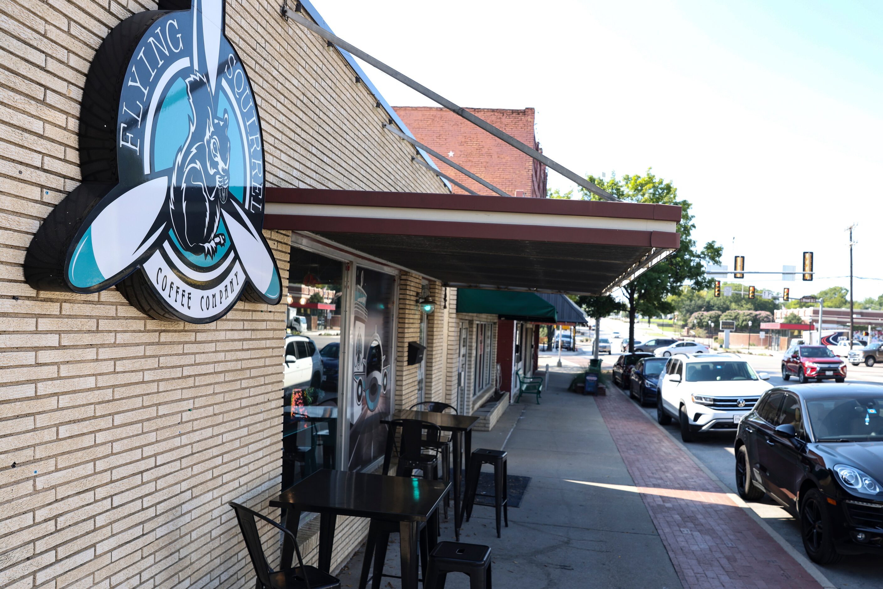 The Flying Squirrel Coffee Company in Mansfield.