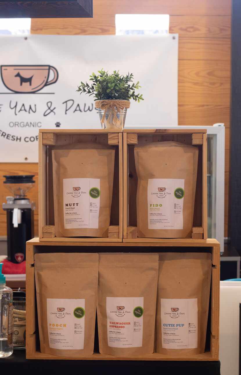 Coffee Yan and Paws at the Frisco Fresh Market donates a portion of proceeds to local animal...
