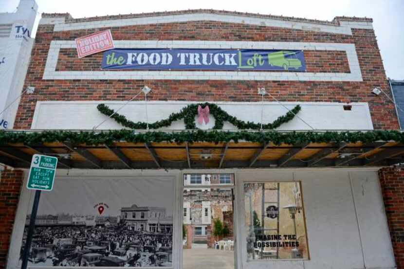 The 507 State Street building  in downtown Garland is now an eating area that hosts food...