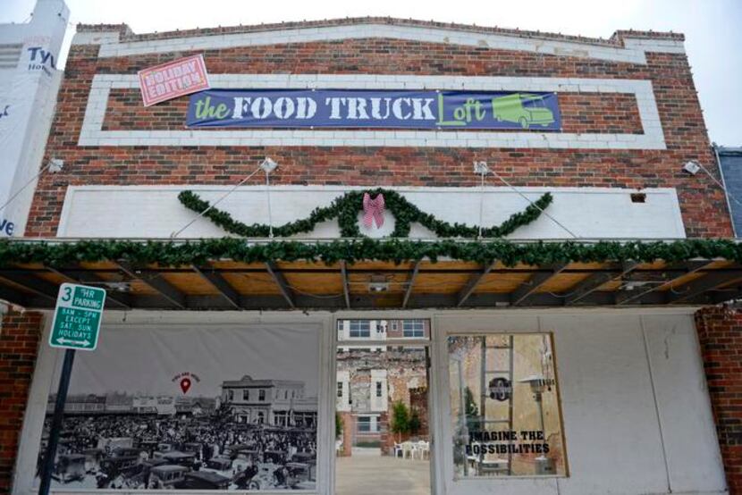 The 507 State Street building  in downtown Garland is now an eating area that hosts food...