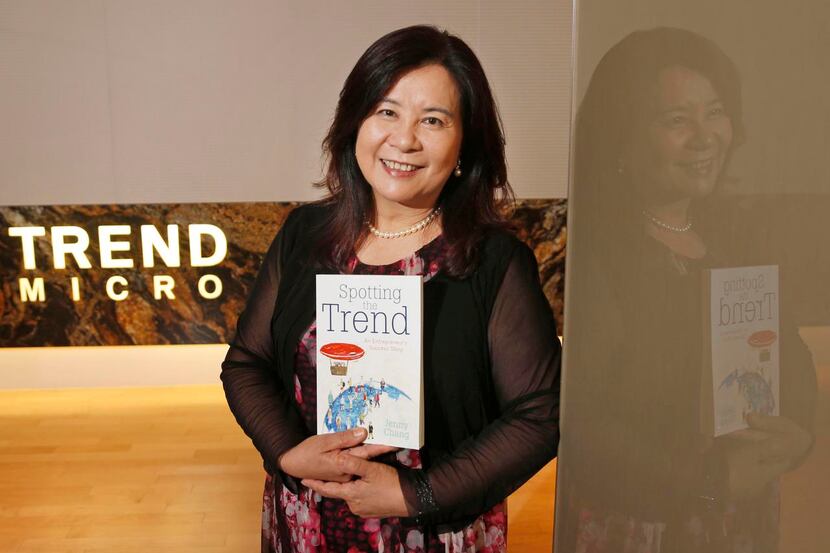 
Jenny Chang,  co-founder of Irving-based Trend Micro, wrote Spotting the Trend: An...