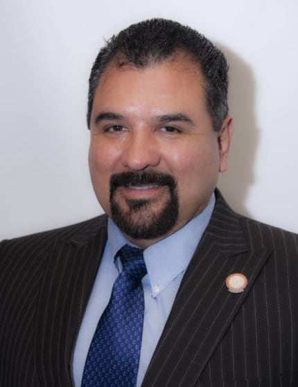 County purchasing director Daniel Garza