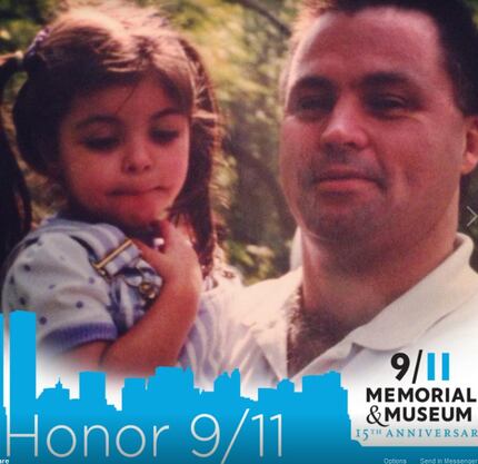 Nelson was just 5 when her father James, a Port Authority cop, perished in the 9/11 attack.