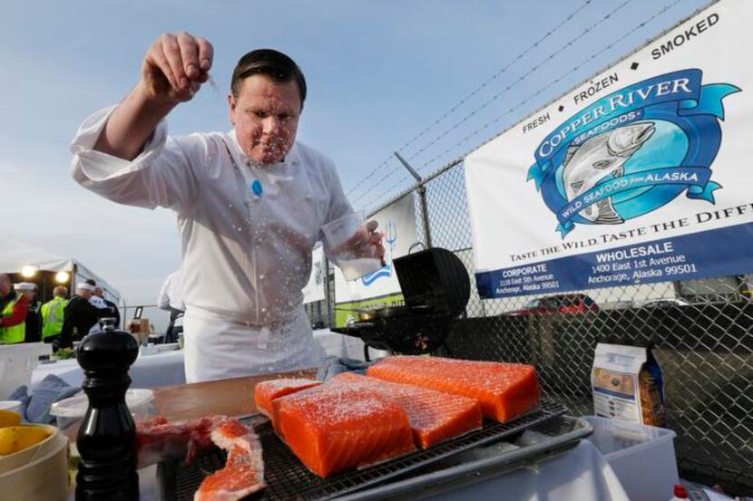 
Seattle chef Jason Franey  competed in a salmon cook-off as soon as the season’s first...