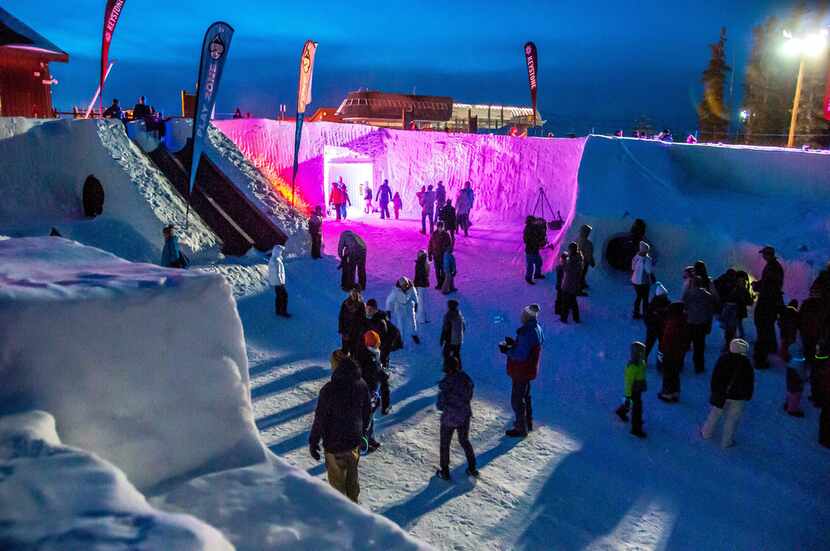 The Snow Fort at Keystone will be festively lit on Dec. 22 as part of the resort's monthlong...