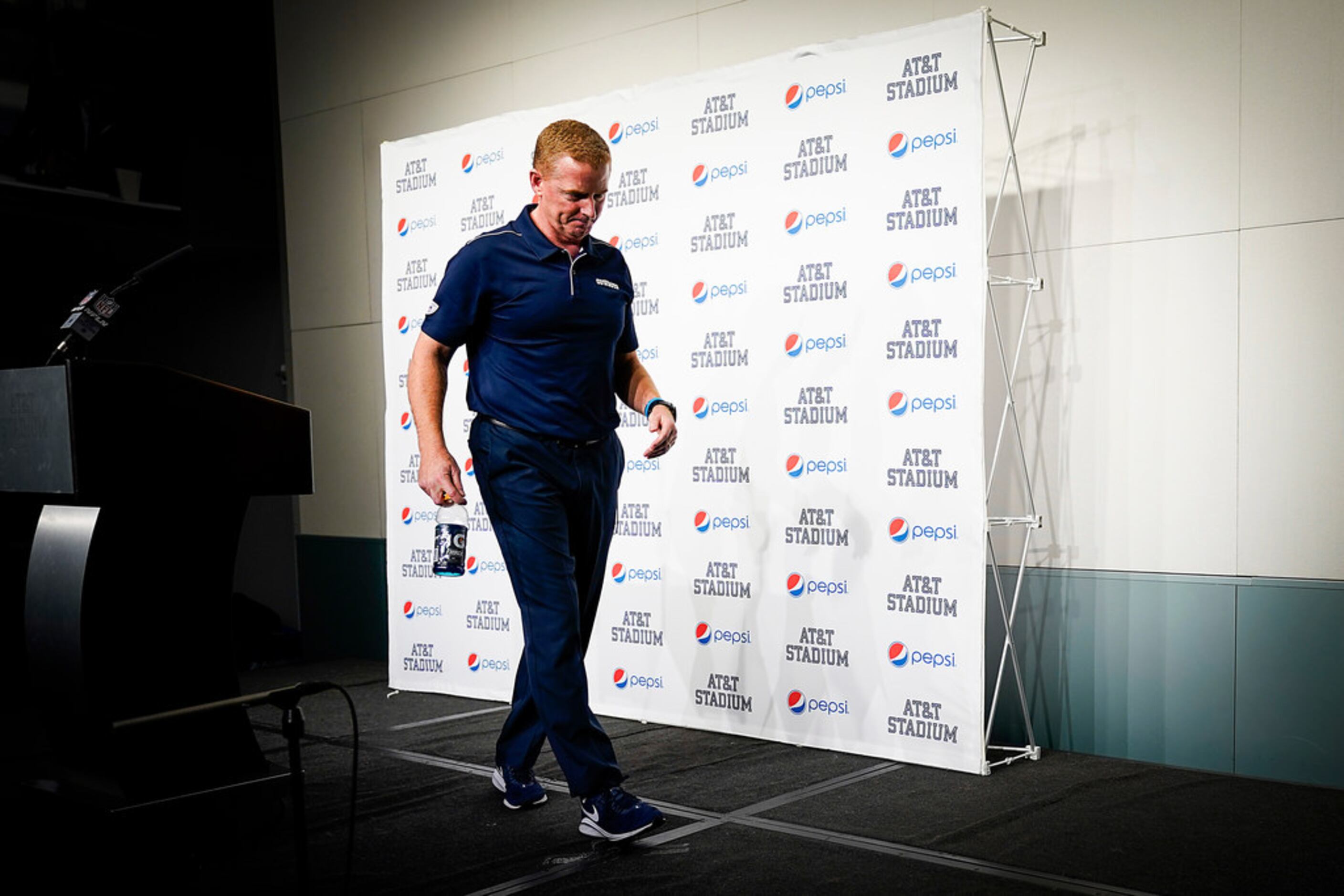 With his job on the line, Jason Garrett preaches the same message