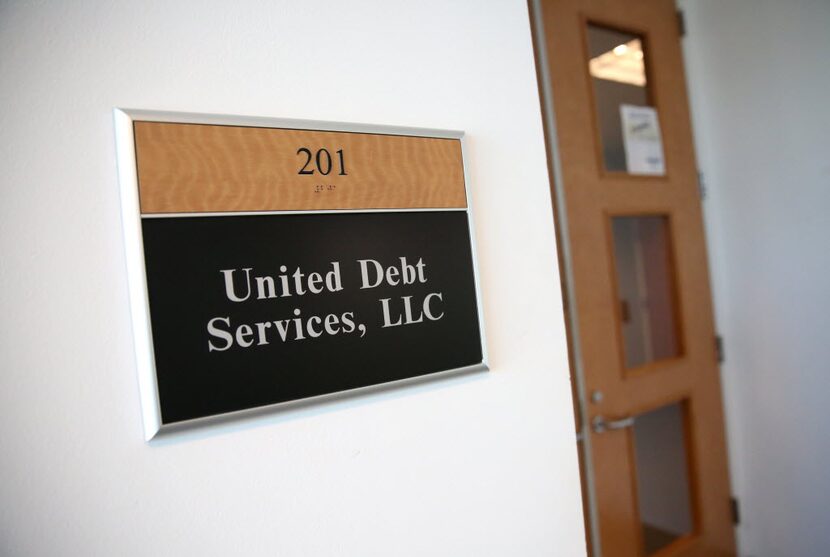 The office suite of United Debt Services.