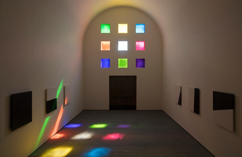 The interior, facing south, of Ellsworth Kelly's Austin