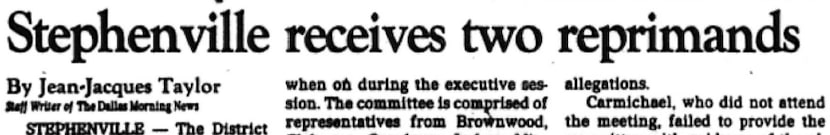 Ultimately, Briles and his program received two reprimands in private.