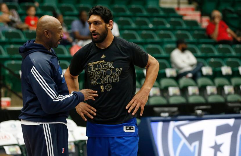 Former NBA star, Vin Baker, a coaching intern with the Texas Legends of the NBA...