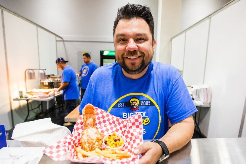 Abel Gonzales is sorry if you didn't get chicken-fried lobster on opening day of the State...