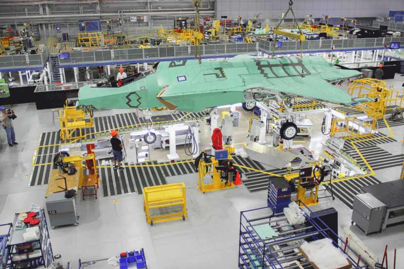 The first F-35 Lightning II for the Norwegian Armed Forces moved down the production line at...