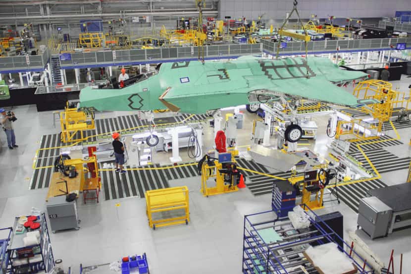 The first F-35 Lightning II for the Norwegian Armed Forces moved down the production line at...