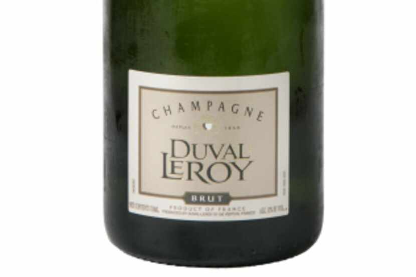 Duval-Leroy Champagne Brut, NV, France. $29.99 to $35.99; Total Wine, Spec’s, select...