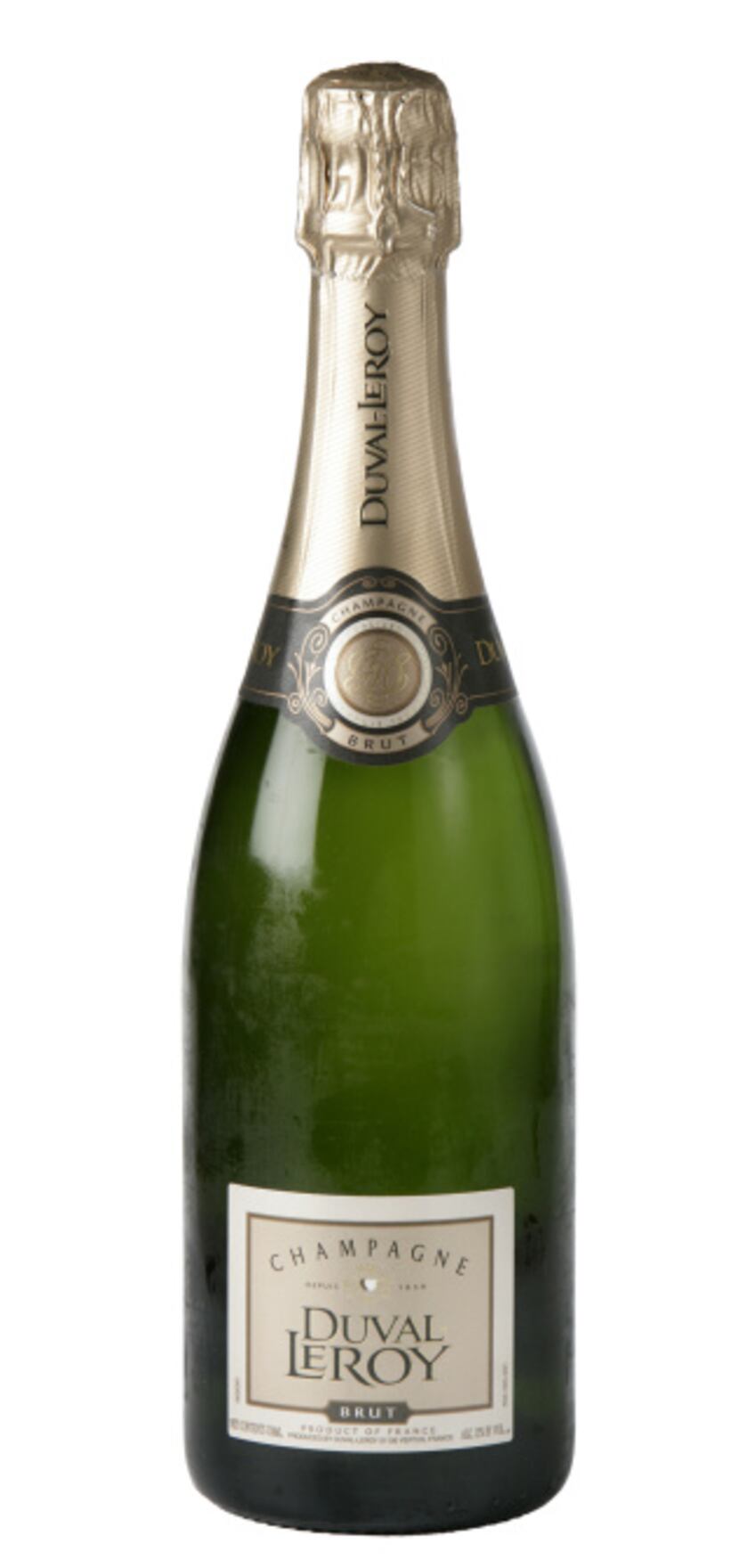 Duval-Leroy Champagne Brut, NV, France. $29.99 to $35.99; Total Wine, Spec’s, select...