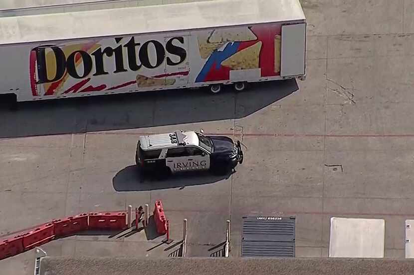 Two ladders collided at a Frito-Lay facility in Irving on Friday, causing three workers to...