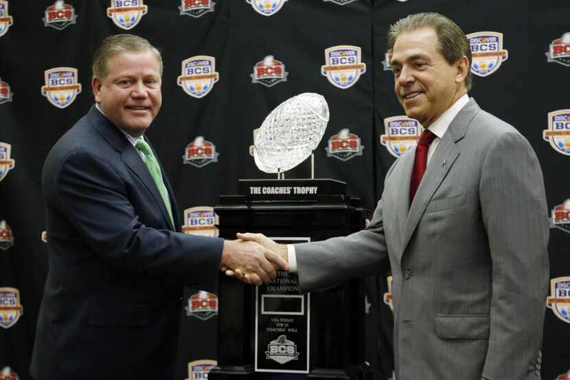 WHAT'S AT STAKE: Alabama is going for its third national championship in four years and...
