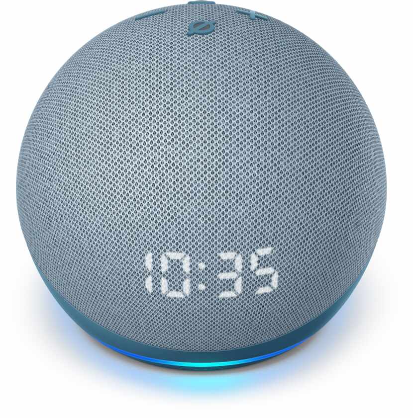 Amazon Echo Dot with clock 4th Generation
