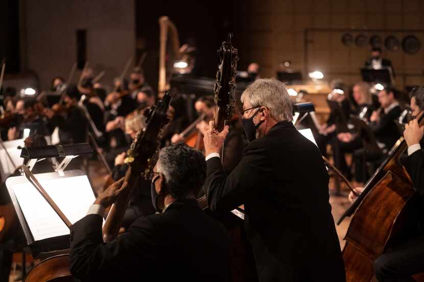 Dallas Symphony Orchestra hosts concert, with music director Fabio Luisi along with Soprano...