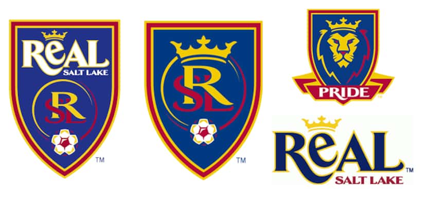 Real Salt Lake logos.