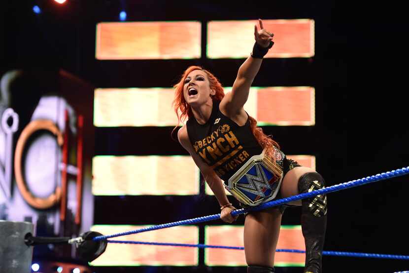 WWE SmackDown Live women's champion Becky Lynch