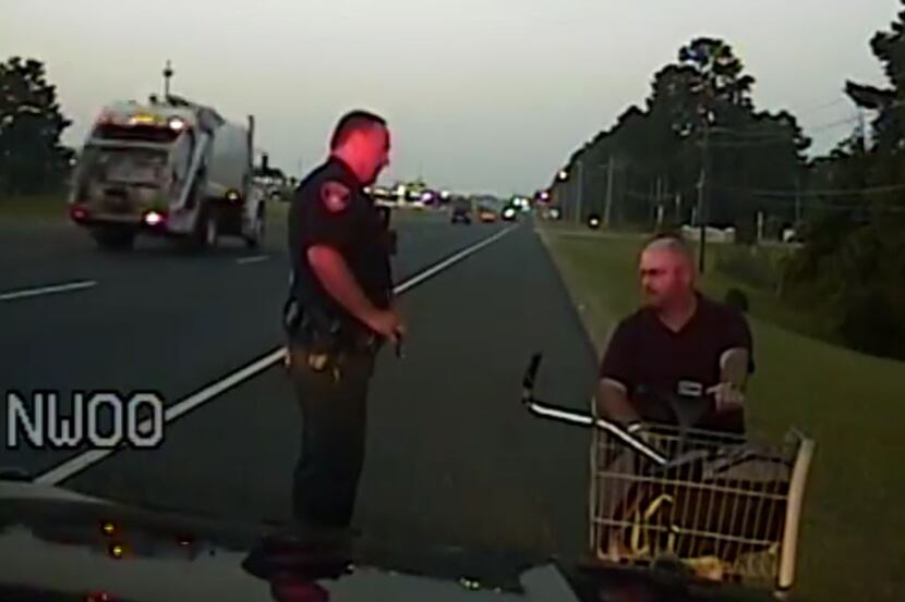 A Longview police officer stopped Edward Dickard as he drove down Highway 259 on Wednesday.