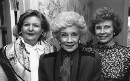 Nancy Cheney (right), pictured with Lindalyn Adams (left) and Billie Leigh Rippey (center)...