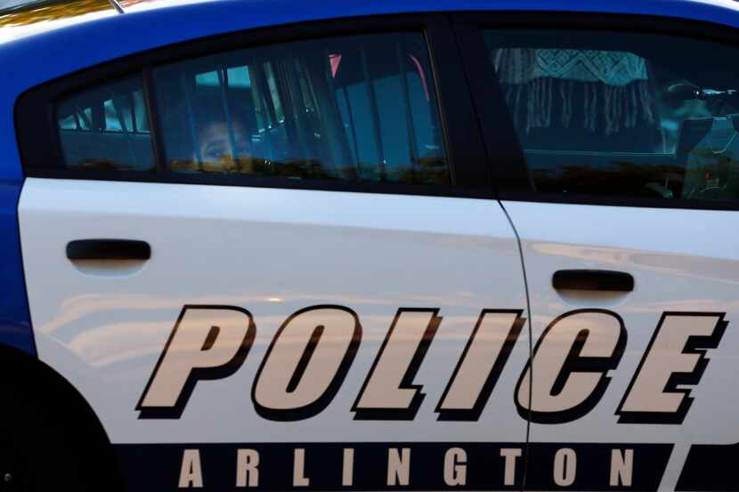 An Arlington Police Department vehicle.  (Tom Fox/The Dallas Morning News)