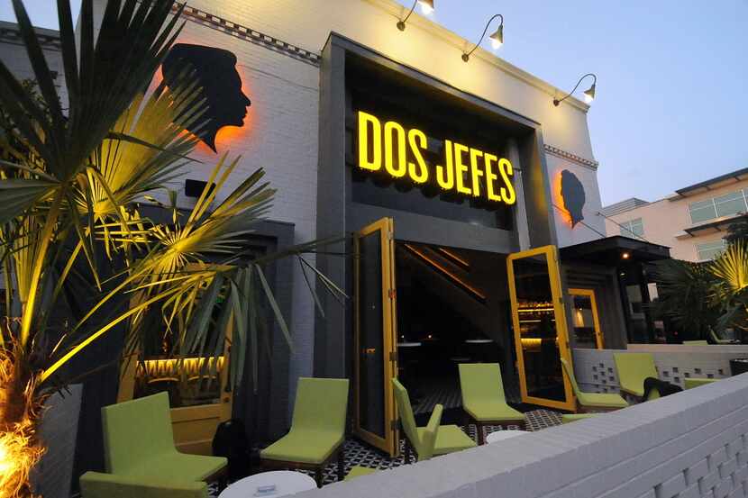 Dos Jefes is located at Cedar Springs Road and Fairmount Street in Uptown in Dallas, TX....