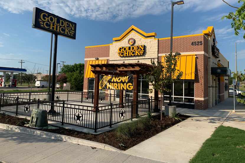 The new Golden Chick in Mesquite, set to open Aug. 17, is on the site of a previous Golden...