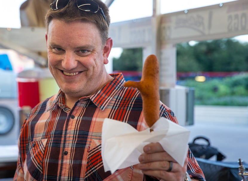 So maybe it was Cory Wetzel's first time frying a corny dog. Amber Fletcher says it happens:...