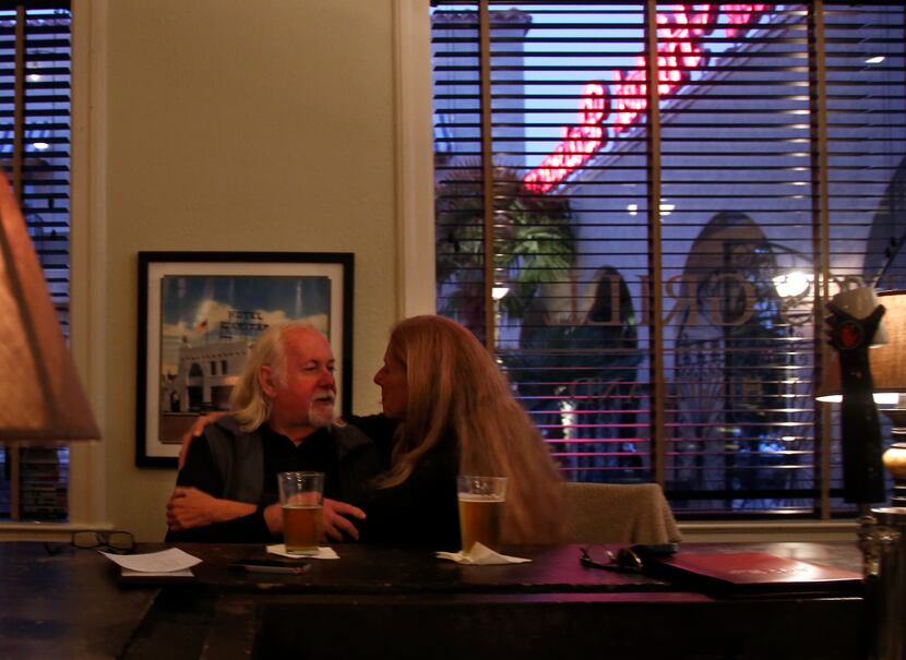 Guests at Jett's Grill at Hotel Paisano (Guy Reynolds/The Dallas Morning News)