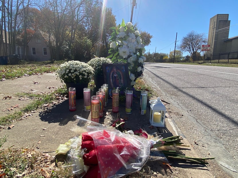 La comunidad de Oak Cliff recuerda a Jacinto Míreles. En la calle donde ocurrió el...