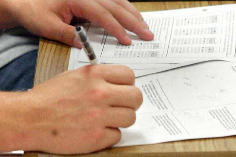 A report on ACT scores issued Wednesday showed that a majority of Texas high school...